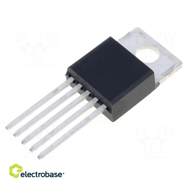 IC: PMIC | DC/DC converter | Uin: 6÷55V | Uout: 3.3V | 1A | TO220-5 | Ch: 1