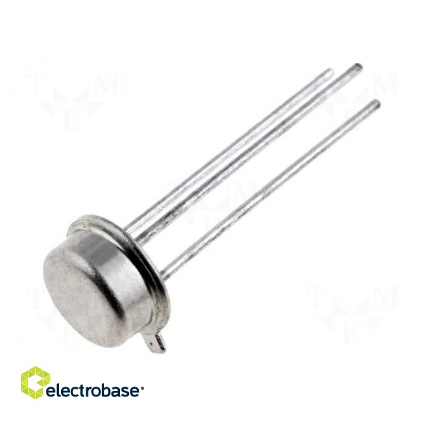 IC: temperature sensor | diode | -55÷150°C | TO46 | THT | Accur: ±1.5°C