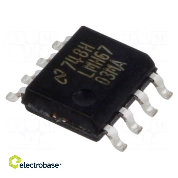 IC: operational amplifier | 1.2GHz | Ch: 1 | SO8 | ±4÷6VDC