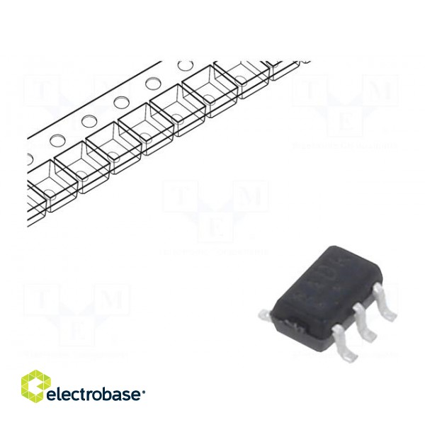 IC: operational amplifier | 1MHz | 1.8÷5V | Ch: 1 | SC70
