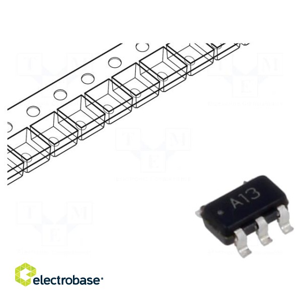 IC: operational amplifier | 1MHz | 2.7÷5.5V | Ch: 1 | SOT23-5