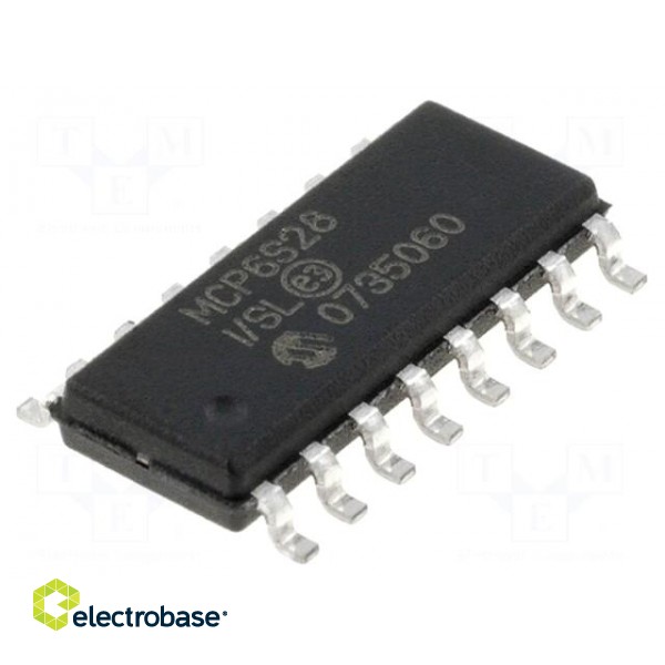 IC: operational amplifier | 2÷12MHz | 2.5÷5.5V | Ch: 8 | SO16