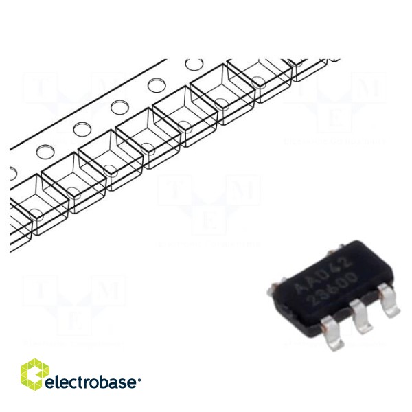 IC: operational amplifier | 30MHz | Ch: 1 | SOT23-5 | 1.8÷5.5VDC