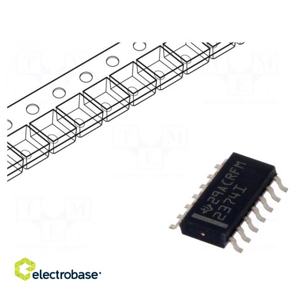 IC: operational amplifier | 3MHz | Ch: 4 | SO14 | ±1.35÷8VDC,2.7÷16VDC