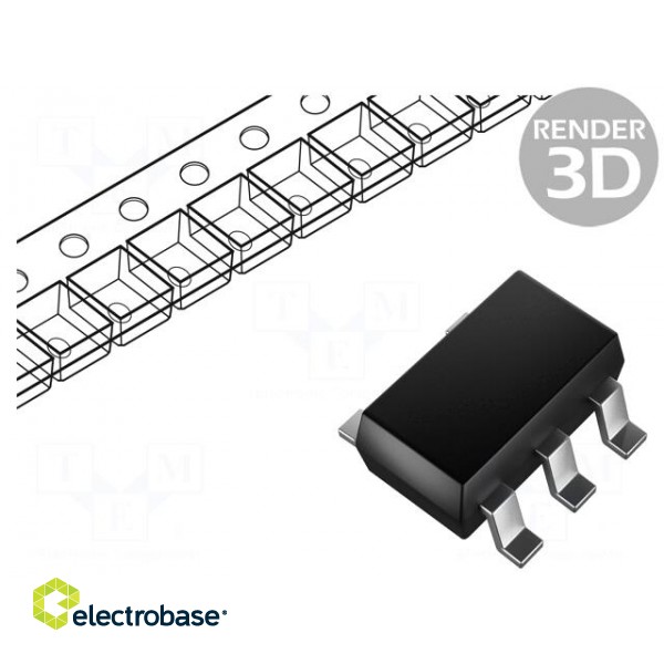 IC: driver | low-side,MOSFET gate driver | MillerDrive™ | SOT23-5