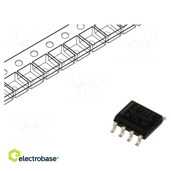 IC: operational amplifier | 5.1MHz | Ch: 2 | SO8 | 2.5÷6VDC | reel,tape