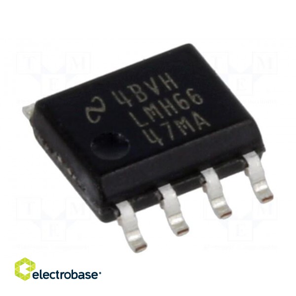 IC: operational amplifier | 55MHz | 2.5÷12V | Ch: 1 | SO8
