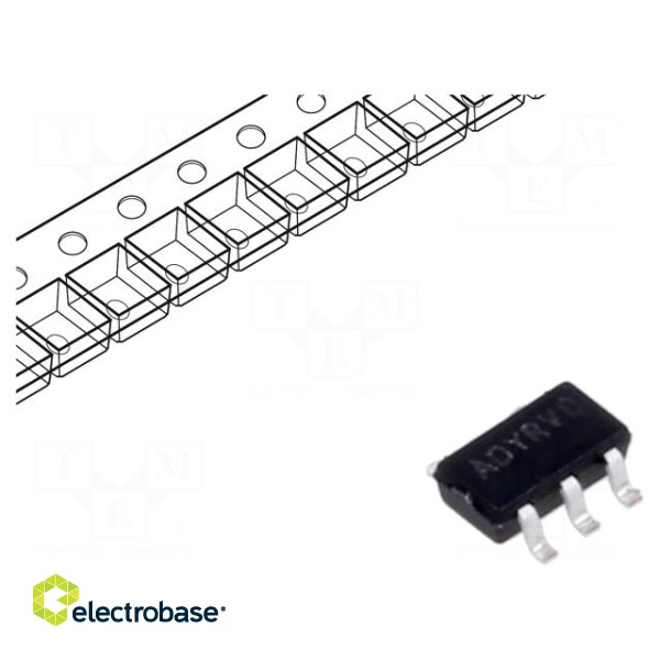 IC: operational amplifier | 900kHz | Ch: 1 | TSOP5 | reel,tape