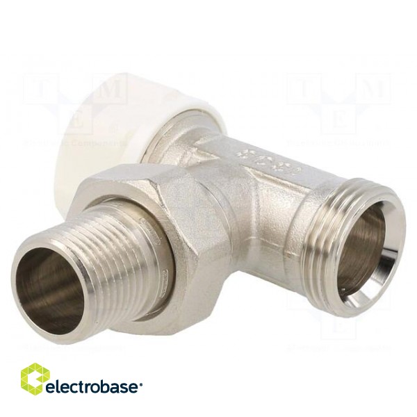 Thermostatic valve | Ext.thread: G 3/4" + G1/2" | angular фото 1