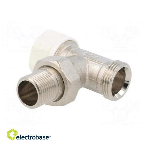 Thermostatic valve | Ext.thread: G 3/4" + G1/2" | angular фото 4