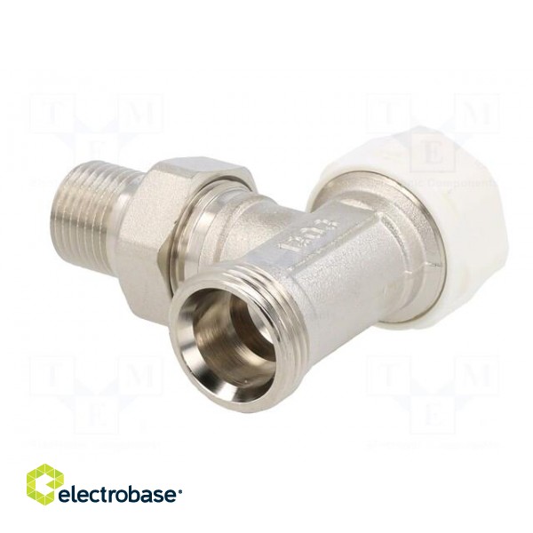 Thermostatic valve | Ext.thread: G 3/4" + G1/2" | angular фото 6