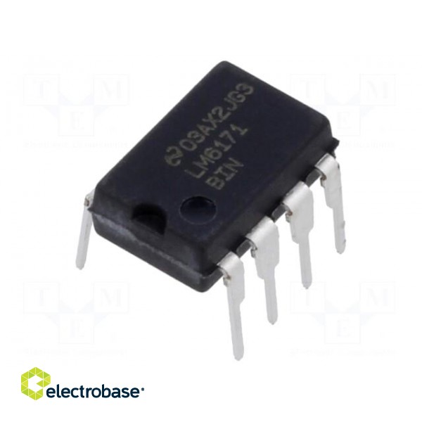 IC: operational amplifier | 100MHz | Ch: 1 | DIP8