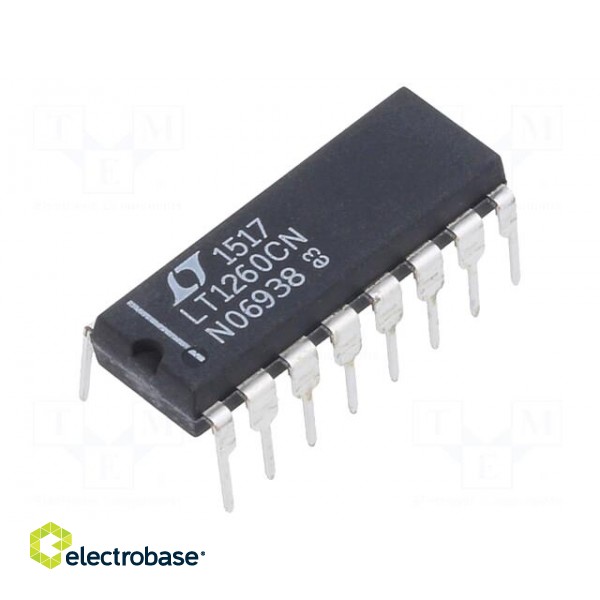 IC: operational amplifier | 130MHz | Ch: 3 | DIP16 | ±2÷15VDC,4÷30VDC