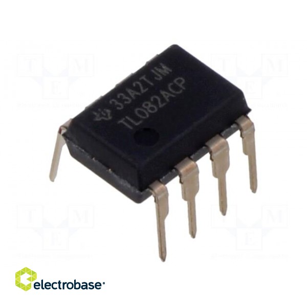 IC: operational amplifier | 3MHz | Ch: 2 | DIP8 | ±5÷15VDC | tube