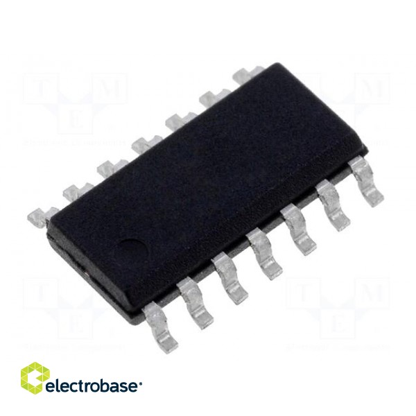 IC: AVR microcontroller | SO14 | 1.8÷5.5VDC | Ext.inter: 12 | Cmp: 1