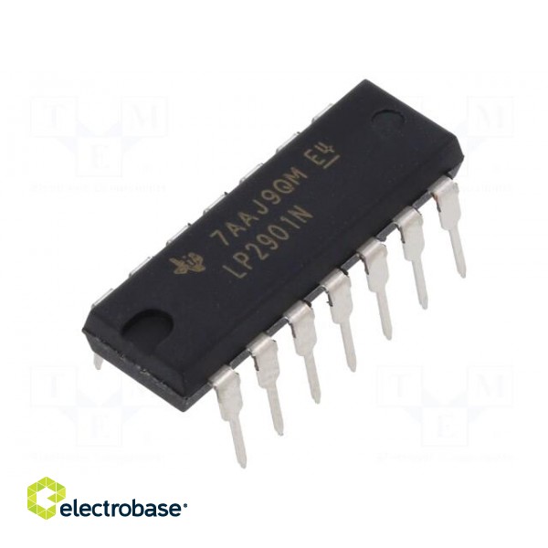 IC: comparator | low-power | Cmp: 4 | 8us | 3÷30V | THT | DIP14 | tube