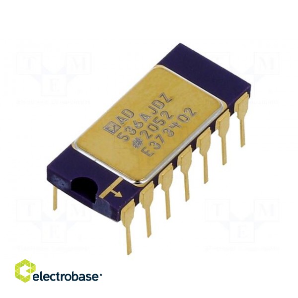 Integrated circuit: RMS/DC converter | 5÷36VDC | DIP14