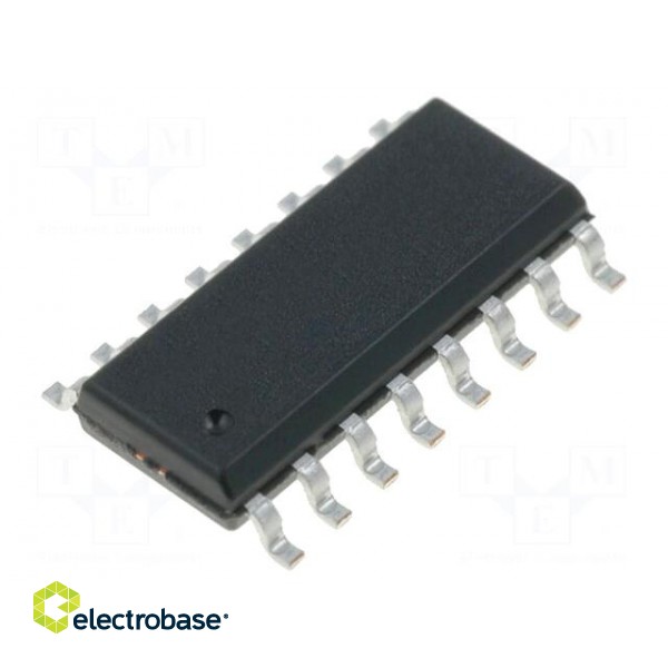 IC: driver | MOSFET gate driver | SO16 | 3A | Channels: 2 | 4.5÷18V