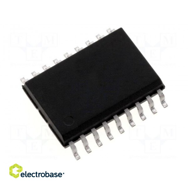 IC: PIC microcontroller | 3.5kB | 20MHz | ICSP | 2÷5.5VDC | SMD | SO18
