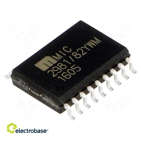 IC: driver | darlington,transistor array | SOP18-W | 500mA | 5÷50V