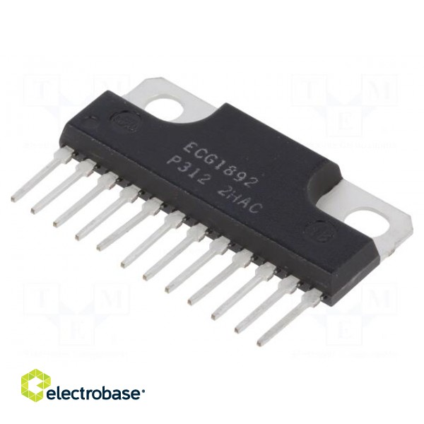 IC: driver | bidirectional,motor controller | SIP12 | 2A | Ch: 4 | 4÷16V