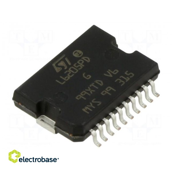 IC: driver | motor controller | PowerSO20 | 2.8A | 8÷52V