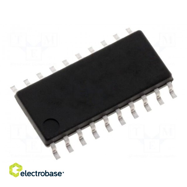 IC: digital | bus transceiver | Ch: 8 | SMD | SO20 | OUT: 3-state | HC