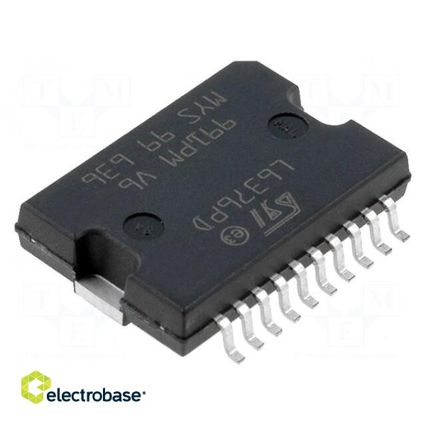 IC: power switch | high-side | 500mA | Ch: 4 | SMD | PowerSO20 | -25÷85°C