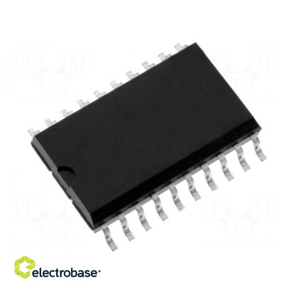 AVR microcontroller | EEPROM: 256B | SRAM: 1kB | Flash: 16kB | SO20-W