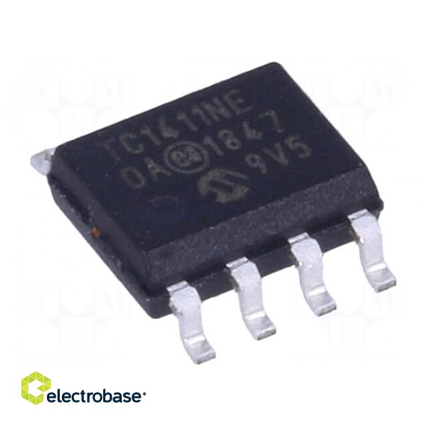 IC: driver | MOSFET gate driver | SO8 | 1A | Channels: 1 | 4.5÷16V