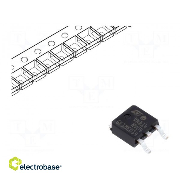 IC: power switch | low-side | 12A | Ch: 1 | SMD | DPAK