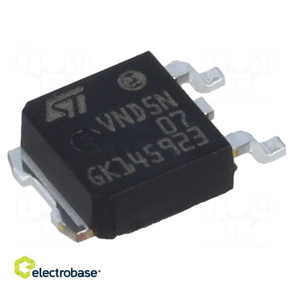 IC: power switch | low-side | 3.5A | Ch: 1 | SMD | DPAK