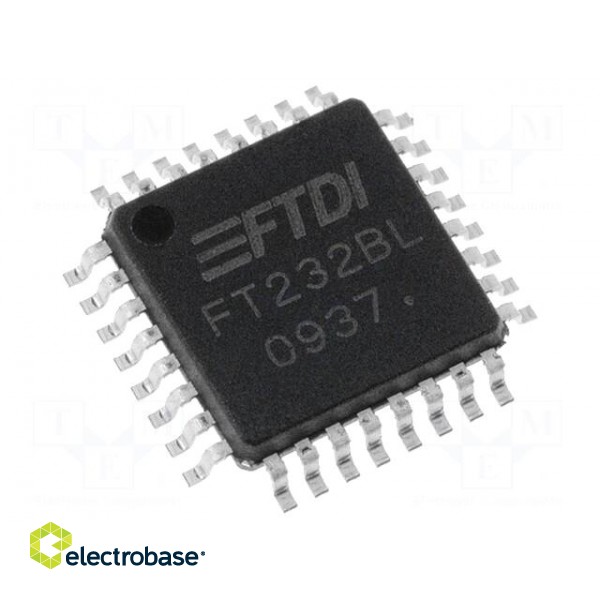 IC: interface | USB-UART | Full Speed | 3.3÷5VDC | reel | LQFP32
