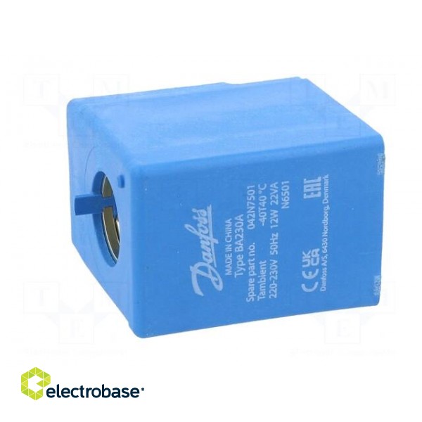 Accessories: coil for solenoid valve | 220÷230VAC | 13.5mm | IP00 image 9