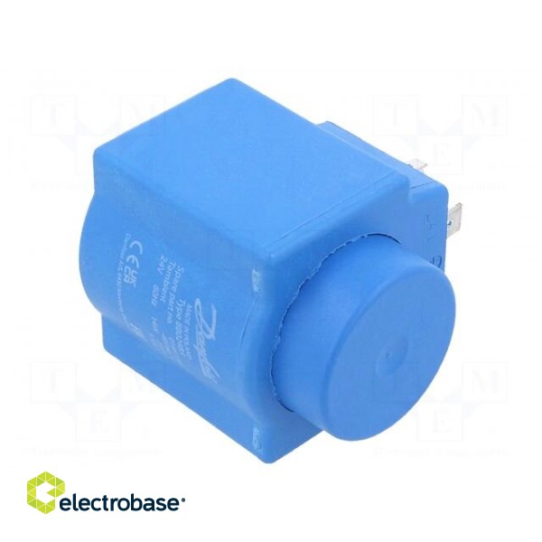 Accessories: coil for solenoid valve | 24VAC | 13.5mm | IP00 | 14W image 1
