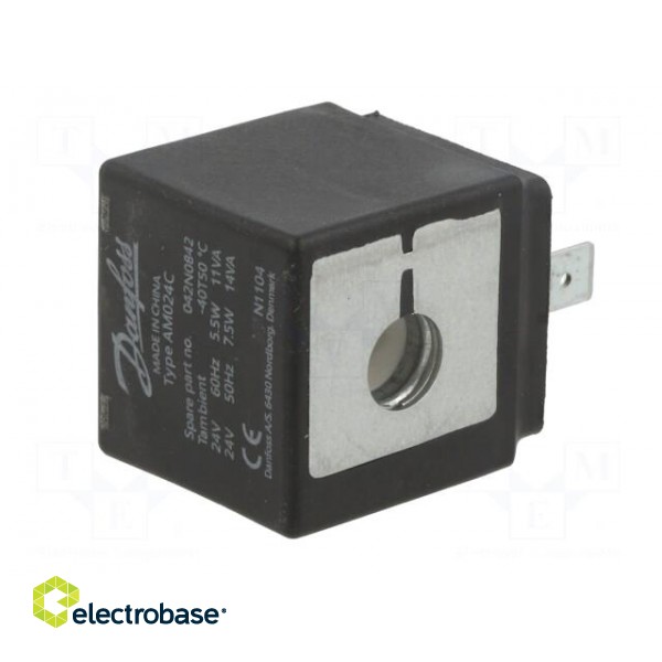 Accessories: coil for solenoid valve | 24VAC | 9mm | IP00 | -40÷50°C фото 2