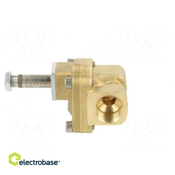 Electromagnetic valve | G 1/2" | brass | EPDM | EV220A | Valve: 2/2 NC image 3
