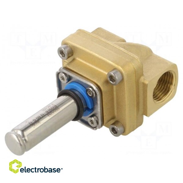 Electromagnetic valve | G 1/2" | brass | EPDM | EV250B | Valve: 2/2 NC фото 1