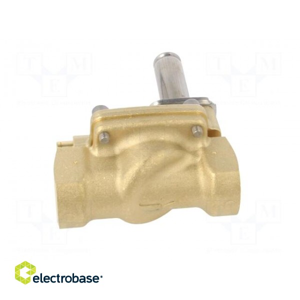 Electromagnetic valve | G 1/2" | brass | NBR | EV224B | Valve: 2/2 NC image 5