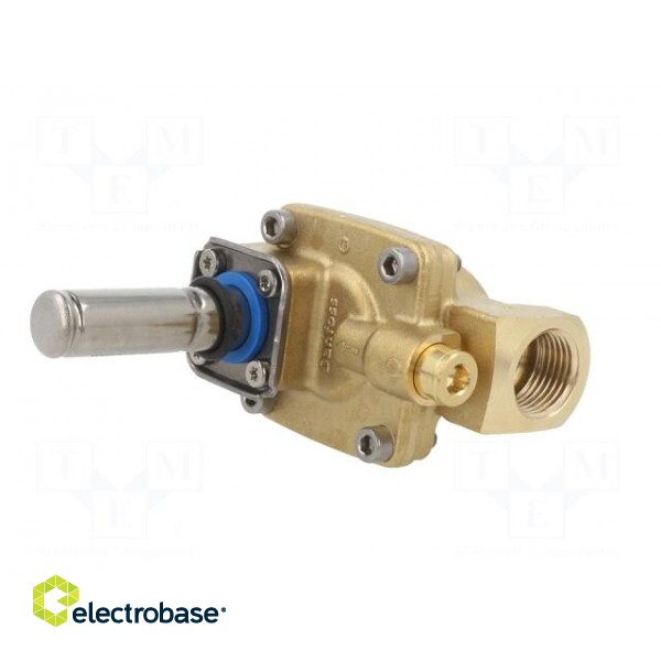 Electromagnetic valve | G 1/2" | brass | NBR | EV224B | Valve: 2/2 NO фото 2