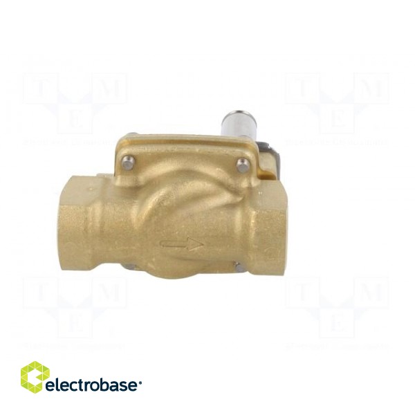 Electromagnetic valve | G 1/2" | brass | NBR | EV224B | Valve: 2/2 NO image 6