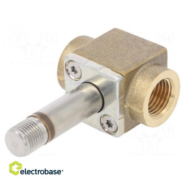 Electromagnetic valve | G 1/4" | brass | EPDM | EV210A | Valve: 2/2 NC paveikslėlis 1