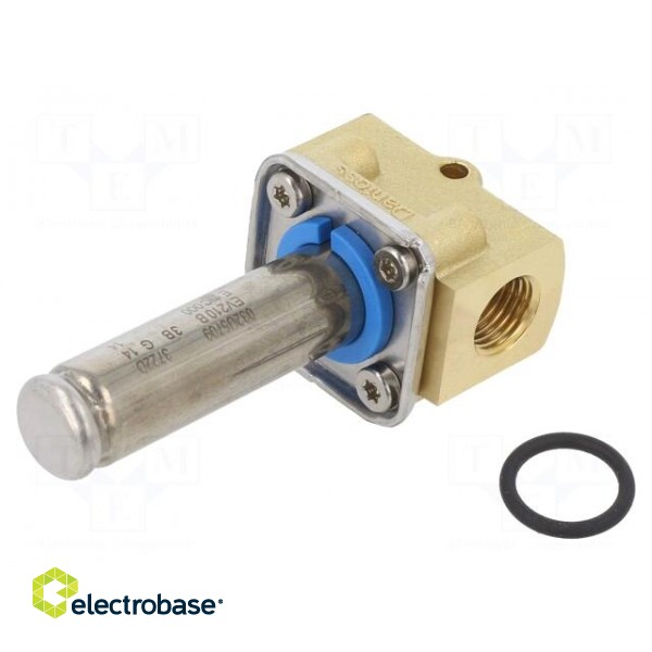 Electromagnetic valve | G 1/4" | brass | EPDM | EV210B | Valve: 2/2 NC image 1