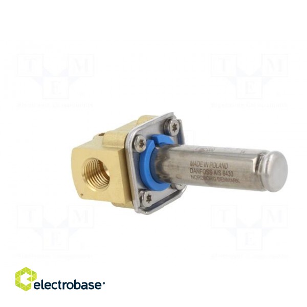 Electromagnetic valve | G 1/4" | brass | EPDM | EV210B | Valve: 2/2 NC paveikslėlis 8