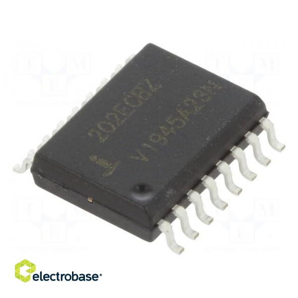 IC: interface | transceiver | full duplex,RS232 | 230kbps | SO16-W