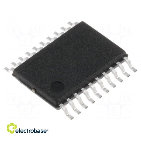 IC: STM8 microcontroller | 16MHz | TSSOP20 | 1.65÷3.6VDC | PWM: 3