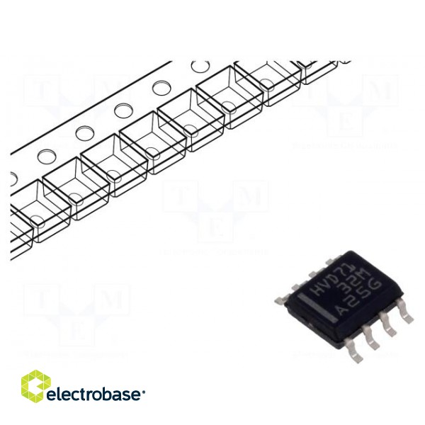 IC: interface | transceiver | full duplex,RS485 | 400kbps | SOIC8