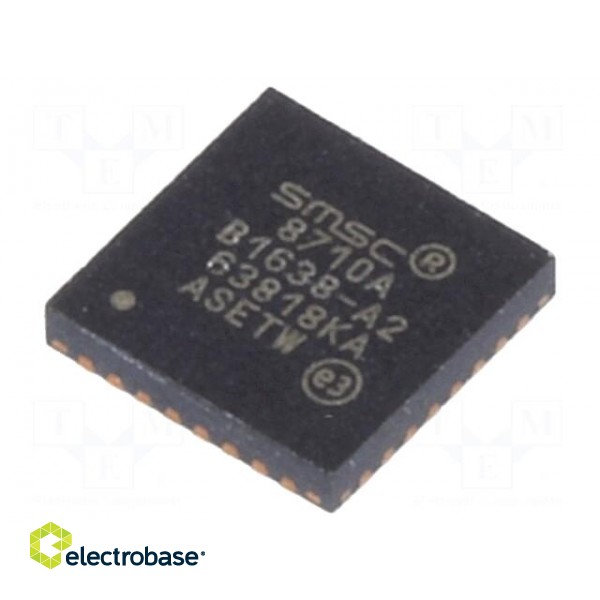 IC: transceiver | 10/100Base-T | SQFN32 | 1.62÷3.6V | -40÷85°C