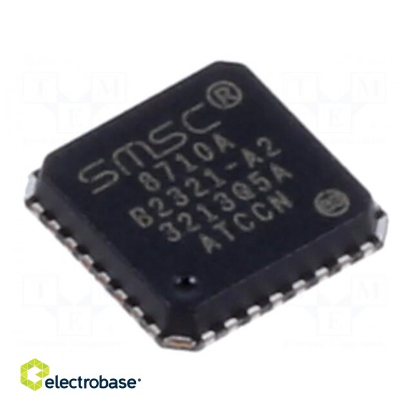 IC: transceiver | 10/100Base-T | QFN32 | 1.62÷3.6V | 0÷85°C | in-tray