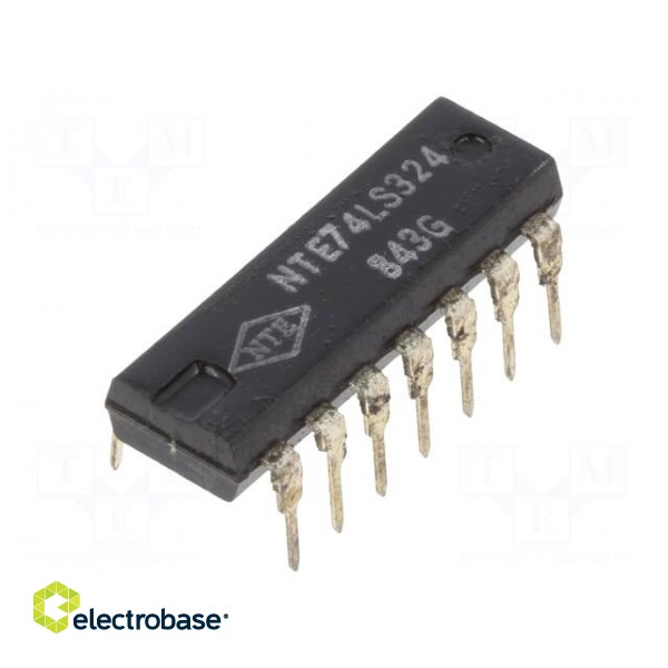 IC: digital | voltage controlled oscillator | THT | DIP14